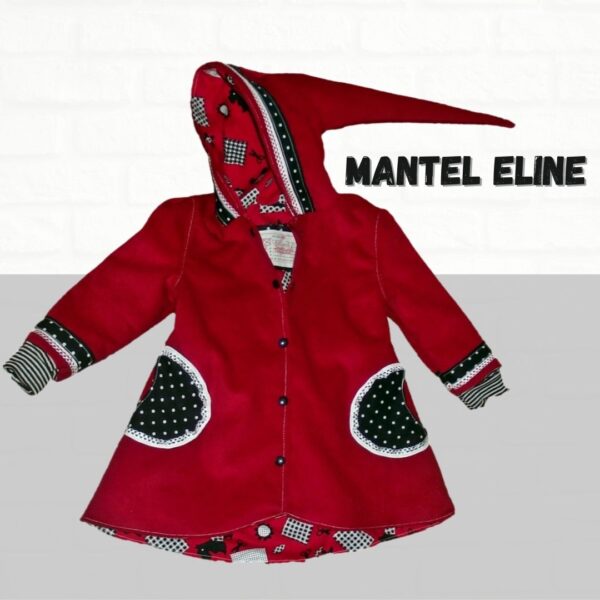 Schnittmuster Walkmantel Eline Gr. 80-152 – Bild 2