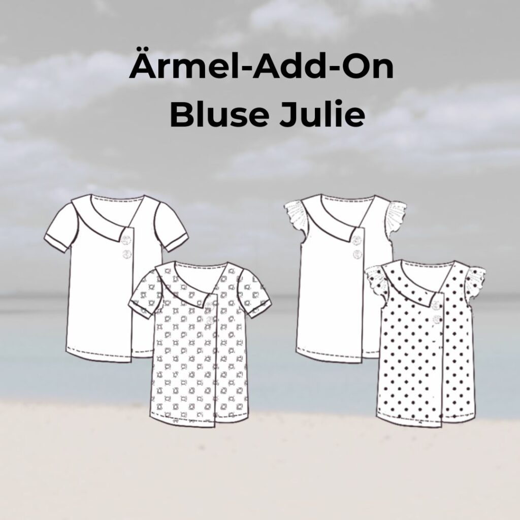 Schnittmuster Damenbluse Julie | Ärmel Add On