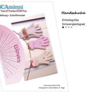 Anleitung zum Nähen/Sticken von Fingerhandschuhen