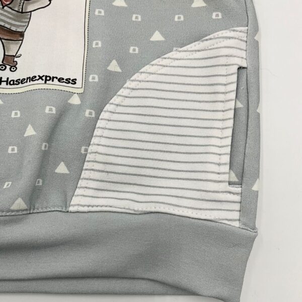 Schnittmuster Kinderhoodie Ela+Kai Gr. 80-140 – Bild 8