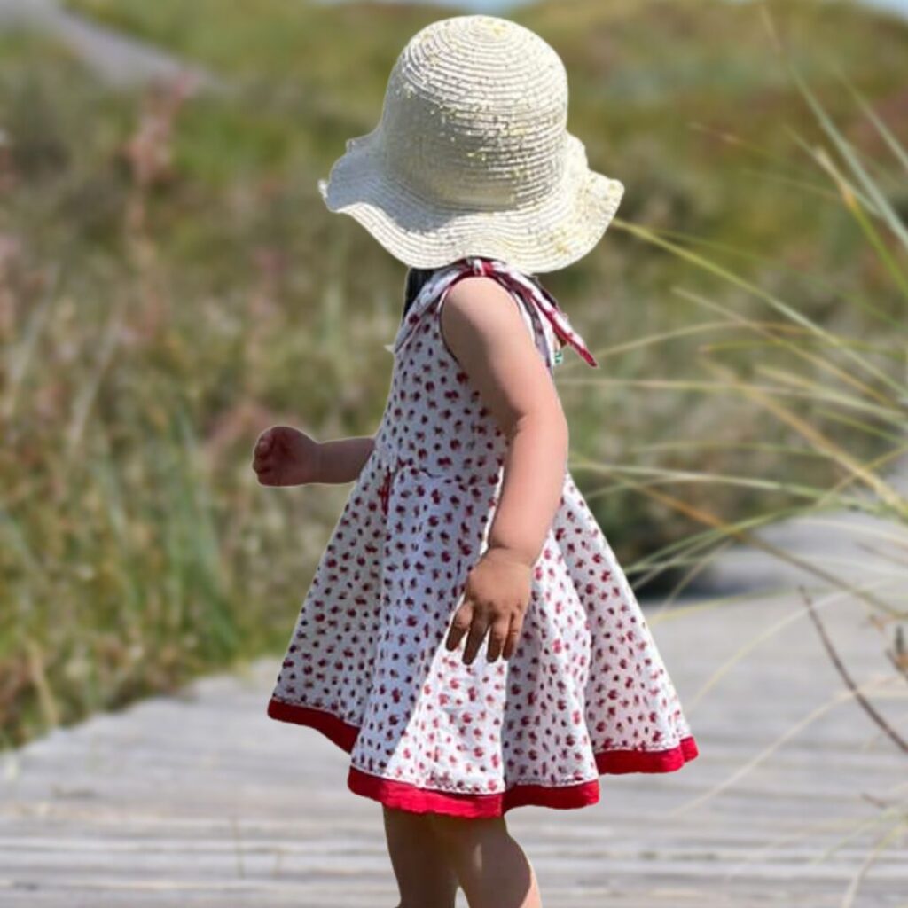 Schnittmuster Kinderkleid Britta Gr. 80-152 mit Tellerock
