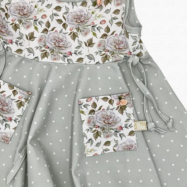 Schnittmuster Kinderkleid Desiree Gr. 80-140 - Puffärmel + Vokuhila-Rock – Bild 8