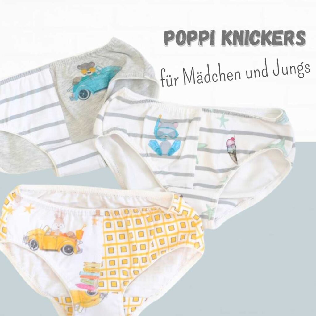 Schnittmuster Unterhose Poppi Knickers - Kinderunterwäsche