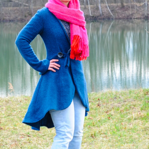 Schnittmuster Kostümjacke Cilli Gr. 34-54 mit Schalkragen – Bild 8