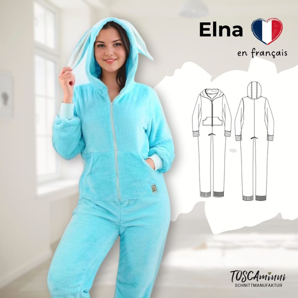 Patron couture combinaison pour femme - homewear