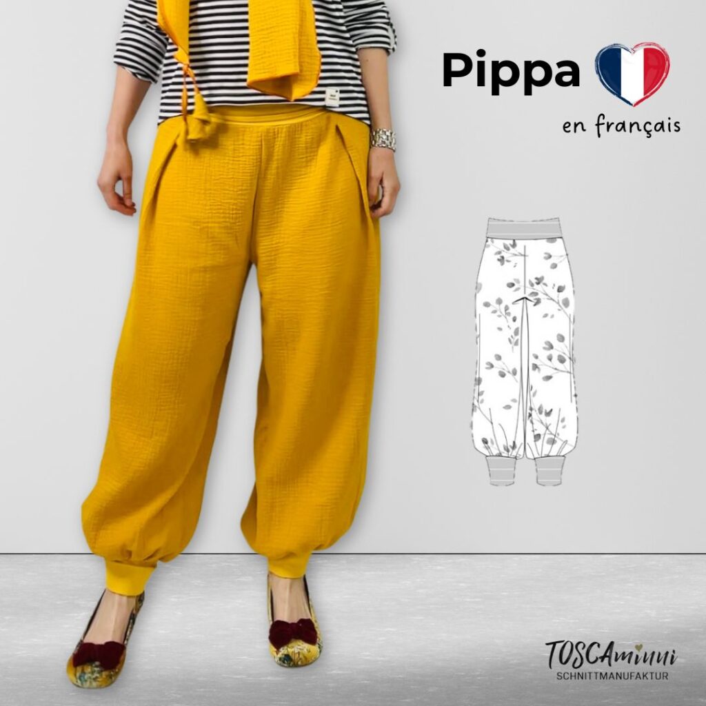 Patron couture pantalon fluide facile pour femme debutant