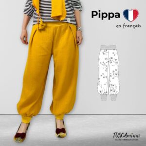 Patron couture pantalon fluide facile pour femme debutant