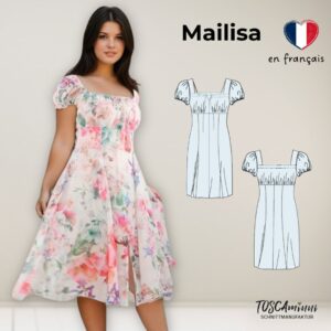 Patron couture robe été pour femme