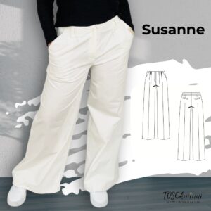Schnittmuster Marlenehose Susanne Gr. 34-54 für Damen