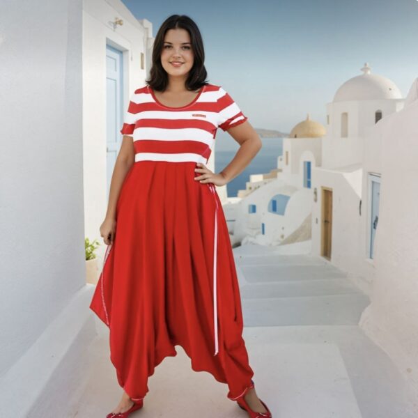 Schnittmuster Jumpsuit Ginevra Gr. 34-54 | kurzarm, 3/4-Arm – Bild 2