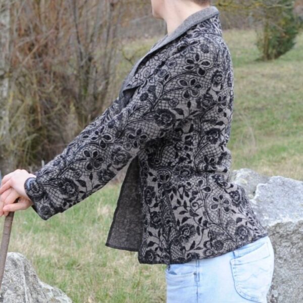 Schnittmuster Blazer Winterrose Gr. 34-54 mit Schalkagen – Bild 6