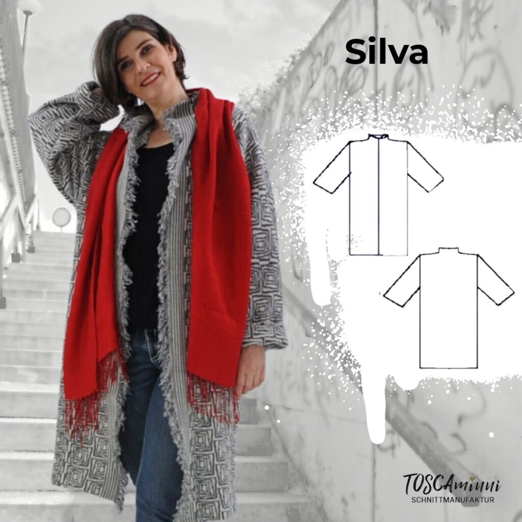 Schnittmuster Cardigan Silva Gr. 34-54 | einfach