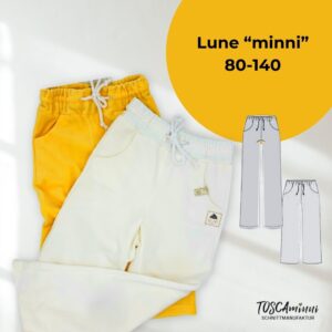 Schnittmuster Kinderhose Lune - Gr. 80-140