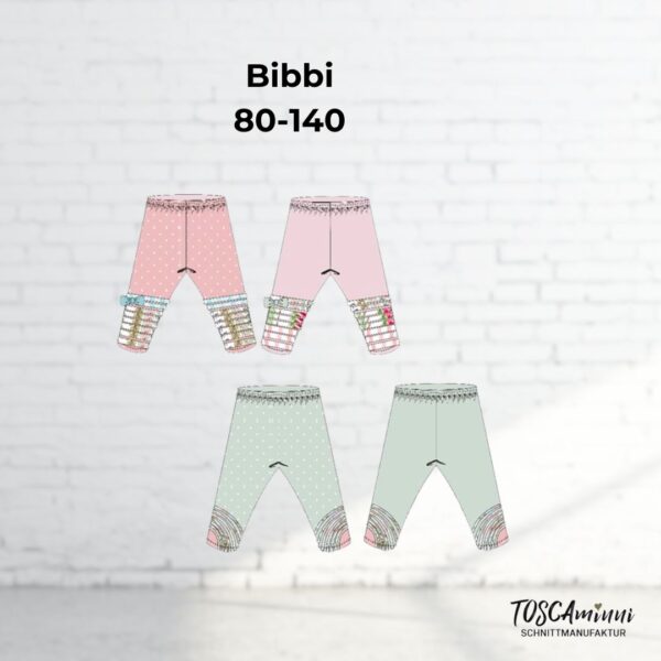 Schnittmuster Leggings Bibbi Gr. 80-140 – Bild 14