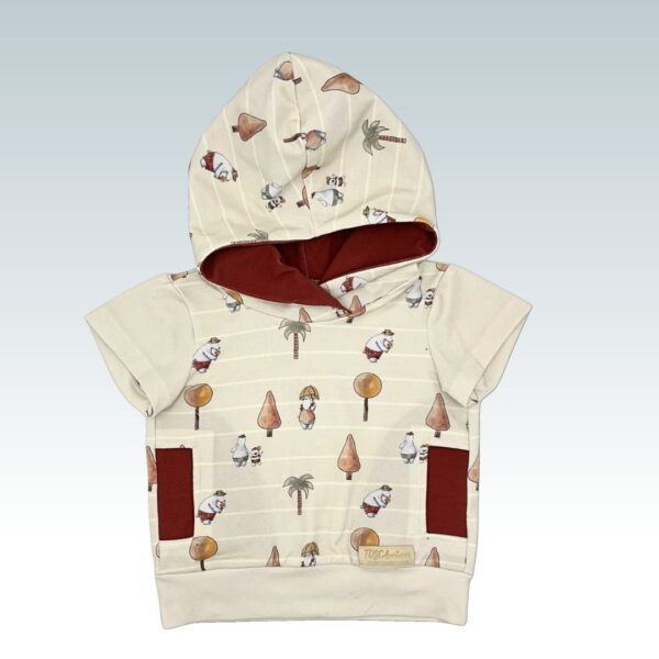 Schnittmuster Kinderhoodie Ela+Kai Gr. 80-140 – Bild 5