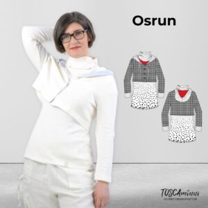 Schnittmuster Twinset Osrun Gr. 34-46 Jacke + Shirt