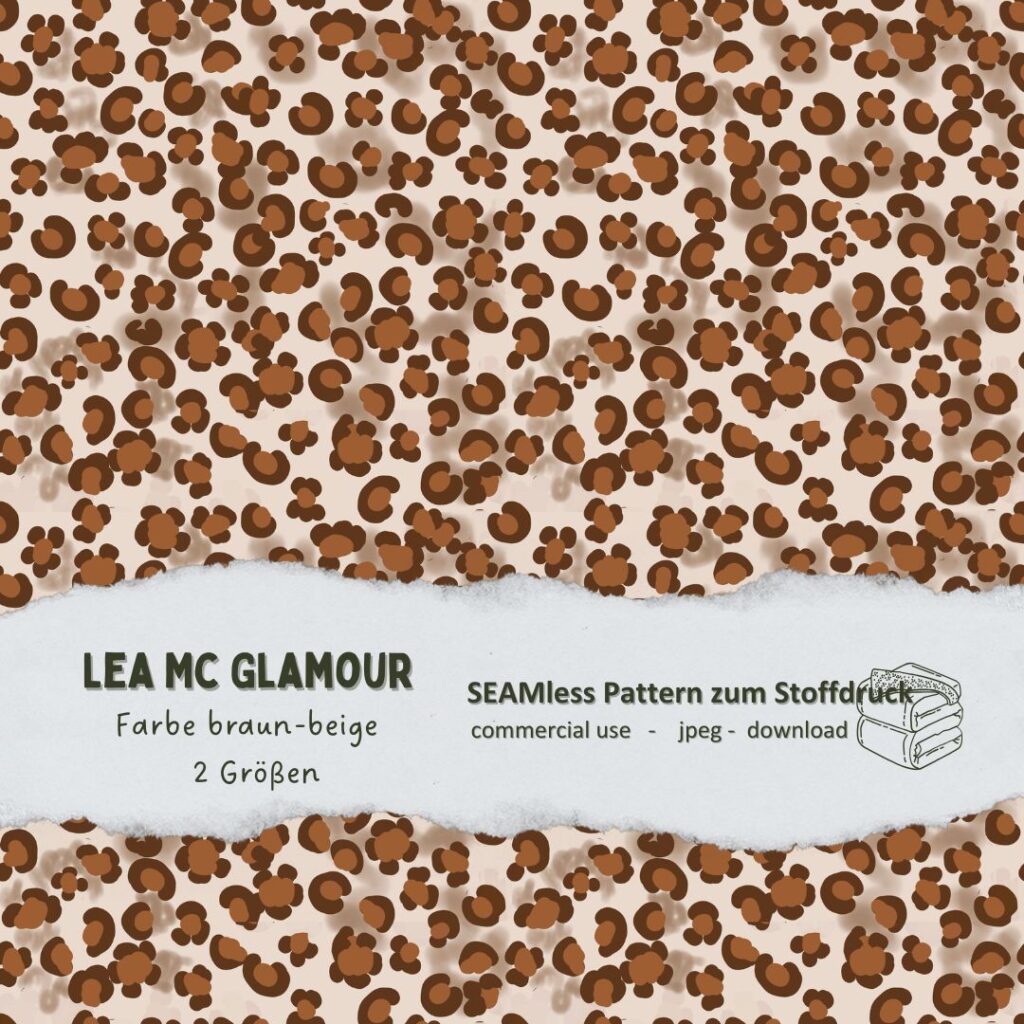 Stoffdesign: Leoprint | Digitaler Stoffdruck