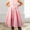 in Schnittmuster für ein Leinenkleid im Landhausstil zum selber Nähen