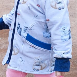 Schnittmuster für Collegejacke Jenni+Mike 32 | TOSCAminni