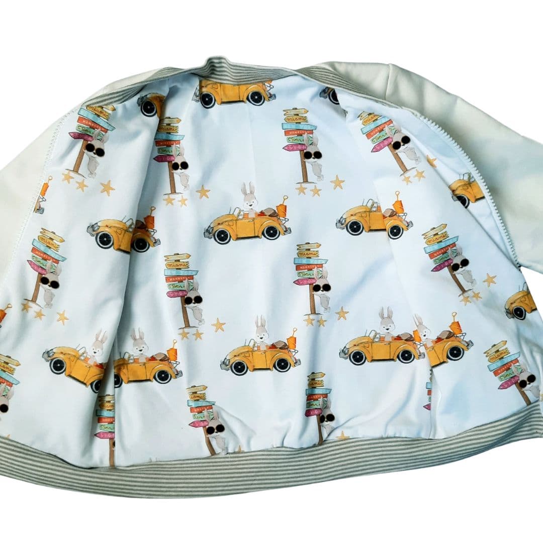 Schnittmuster für Collegejacke Jenni+Mike 33 | TOSCAminni