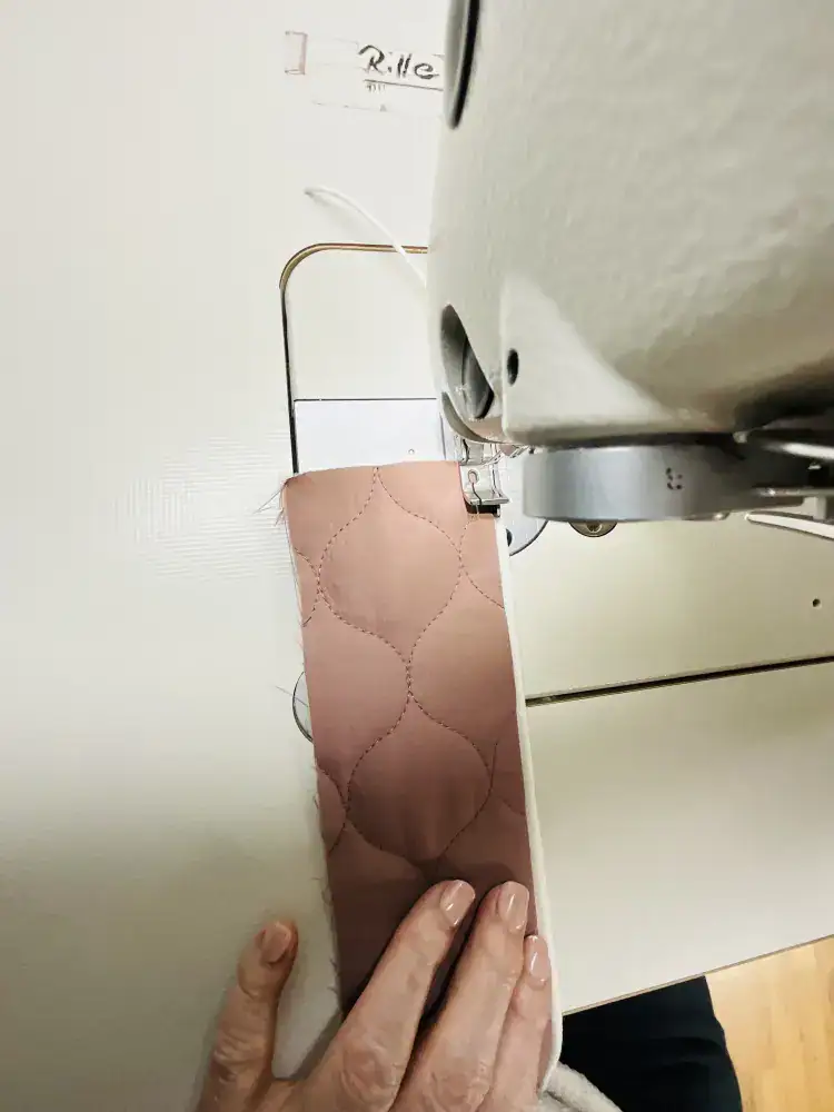 Kanten versäubern mit Paspelband 04 | TOSCAminni