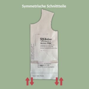 Schnittmuster anpassen - Shirt verlängern - verkürzen | TOSCAminni