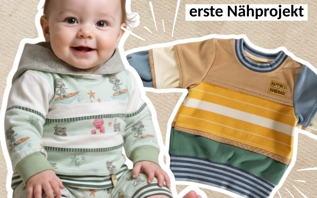 Baby Pullover Schnittmuster kostenlos – Babysweater nähen (Gr. 62–86)
