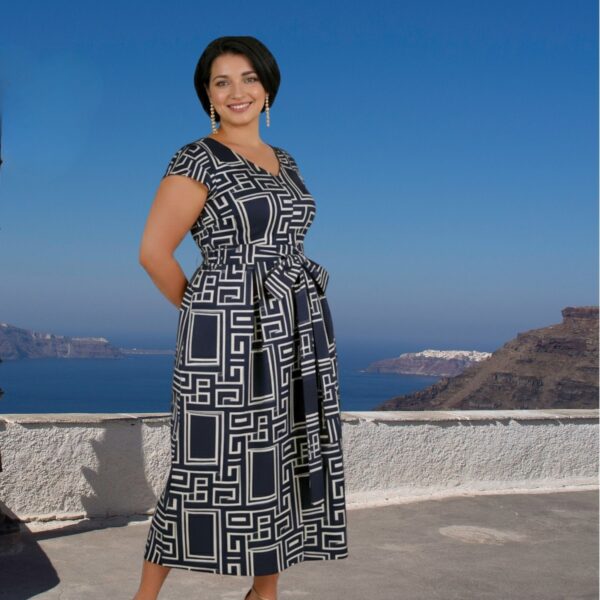 Schnittmuster Leinenkleid Elele Gr. 34-54 – Sommerkleid aus Webware nähen: Extra Kurzgröße – Bild 8