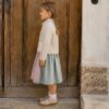 Kinderjanker Schnittmuster Anna – Seitenansicht der kurzen Trachtenjacke